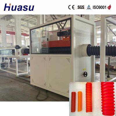 Single Wall Spiral Corrugated Pipe Extrusion Line Creating Electric Cable Conduit with Competitive Spiral Pipe Extrusion Line