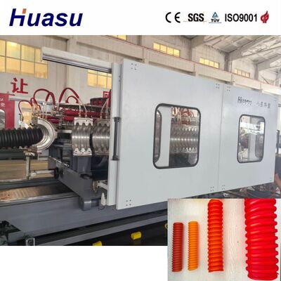 Single Wall Spiral Corrugated Pipe Extrusion Line 100-1200kg/h Output Fully Automatic for Municipal Engineering