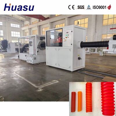 Single Wall Spiral Corrugated Pipe Extrusion Line 100-1200kg/h Output Fully Automatic for Municipal Engineering