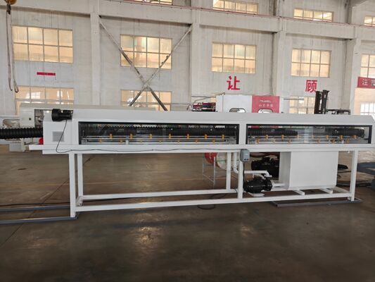 Hot Sell Double Wall Corrugated Pipe Extrusion Line with Extruder Capacity 250 to 1000kg per hour and Max Pipe Diameter 1600mm