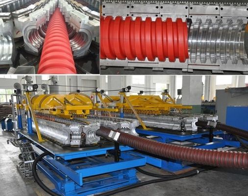 ID63mm Water Cooling 18.5kw Spiral Pipe Production Line